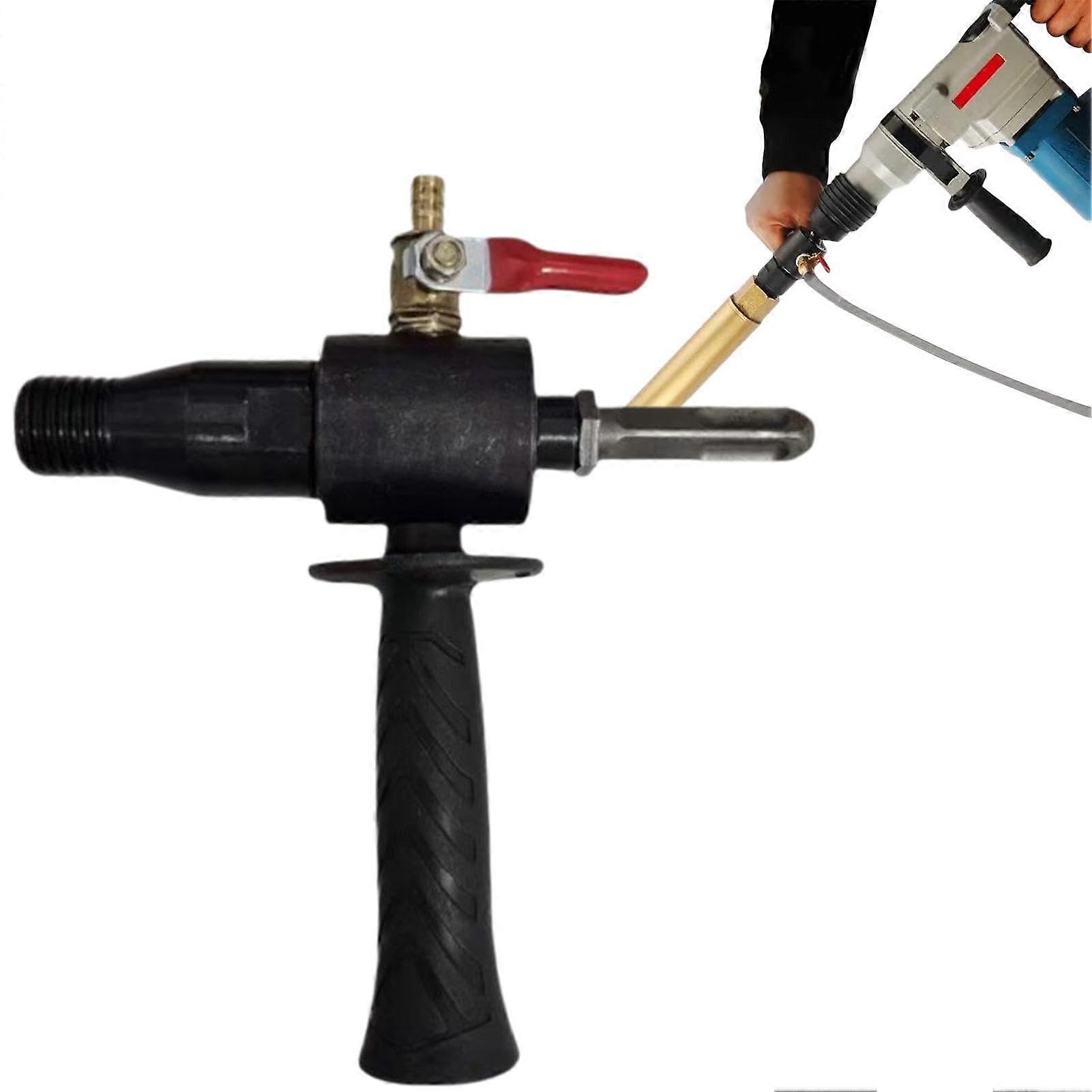 Water drilling tool for electric drills, conversion heads, electric hammer water drilling machine connecting rod