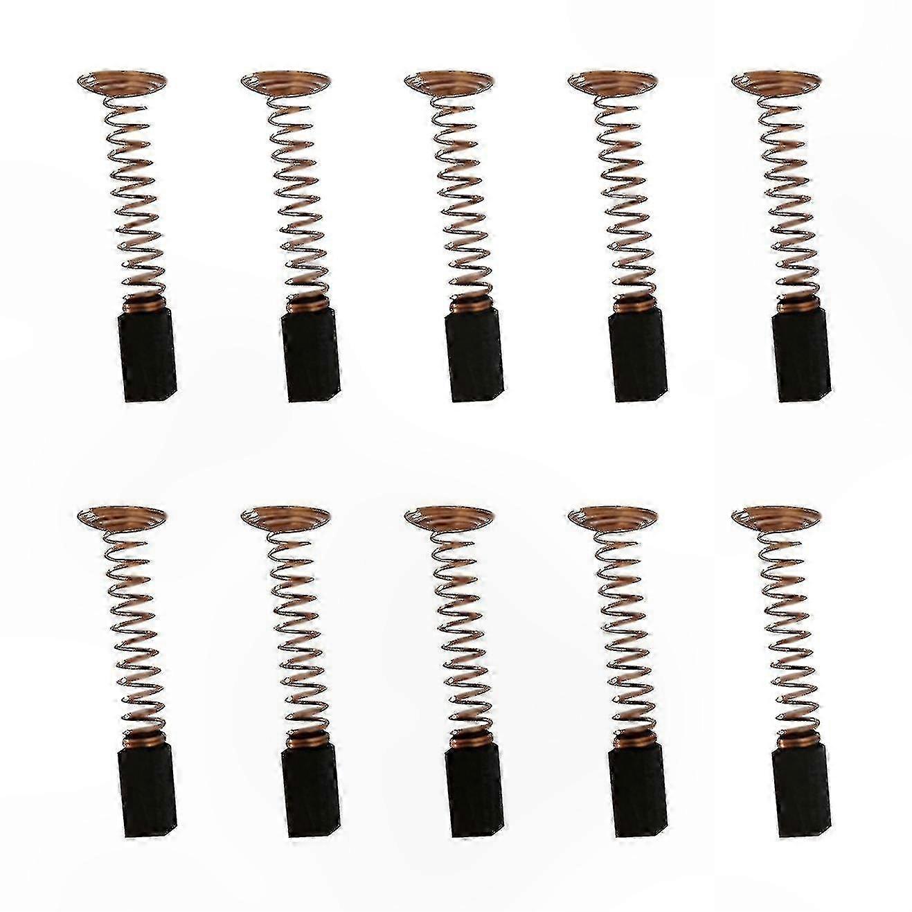10-Pack Replacement Carbon Brushes for Rotary Tools-Compatible with Multiple Models