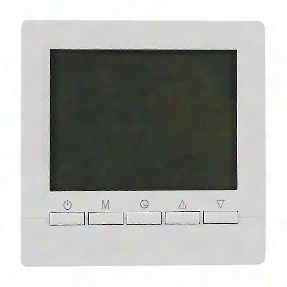 Wall Mounted Boiler Thermostat - Programmable Weekly Temperature Regulator for Heating