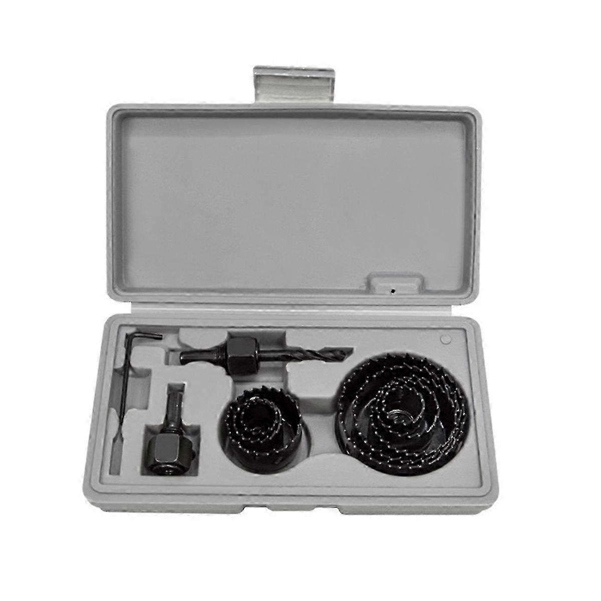 Woodworking Hole Opener Set: 11Pcs Circular Drilling Bits for Wood, Gypsum, PVC, LDE Downlight Drilling Tasks