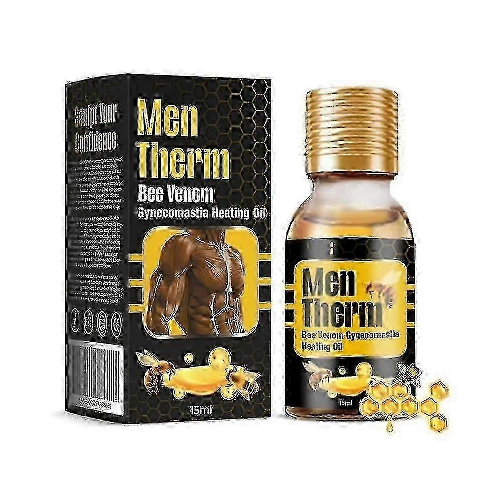 1-3個蜂毒女性化乳房灯油、男性サーム蜂毒、胸用