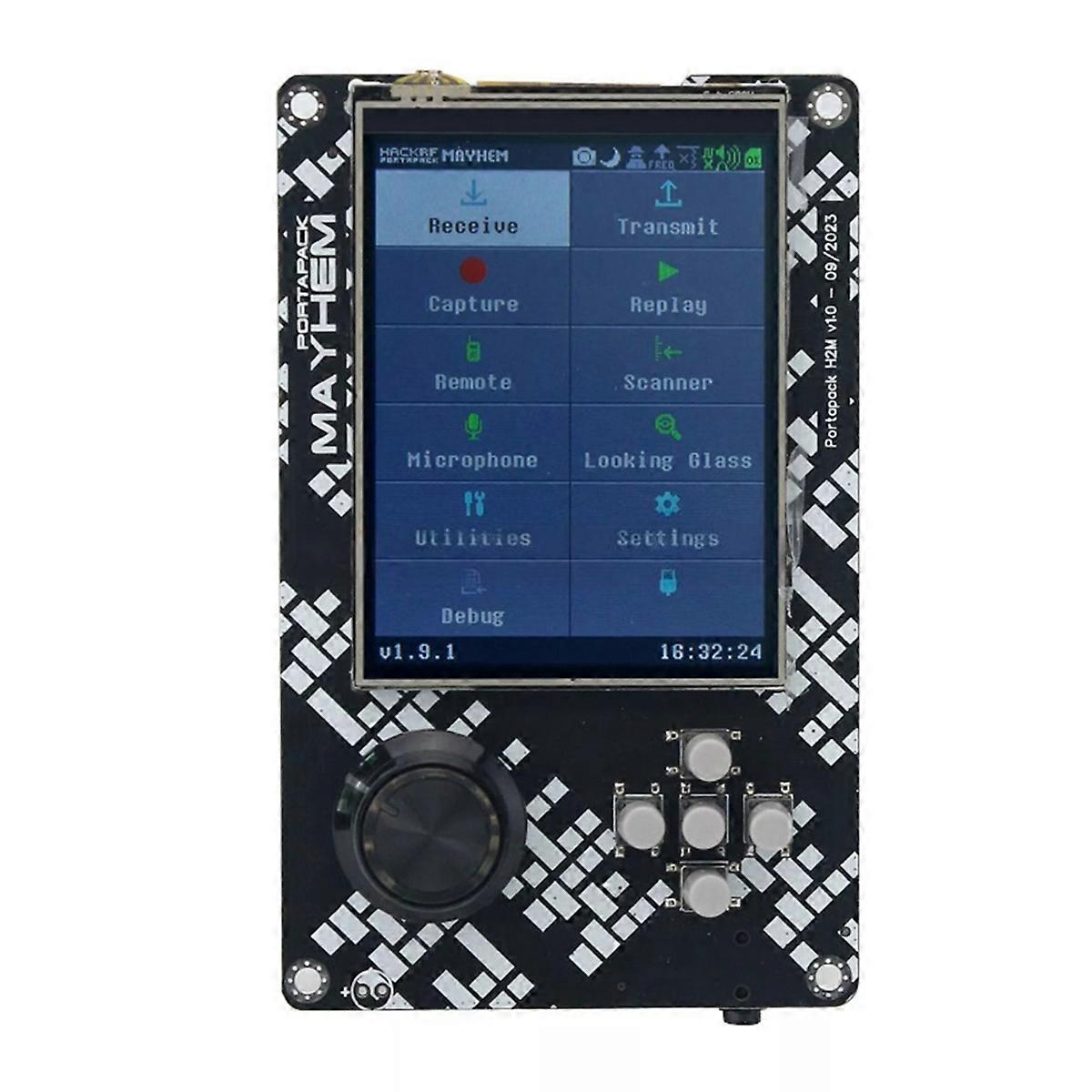 For PortaPack H2M Signature Edition Development Board for -One R9 R10 SDR Radio with 3.2inch Screen