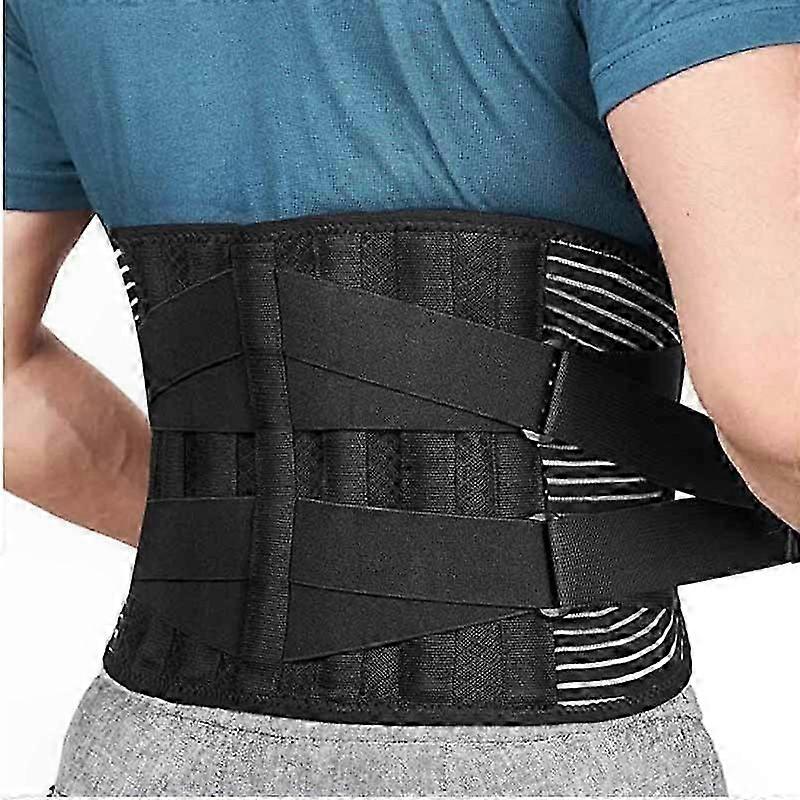 Orthopedic Lumbar Support Belt for Men and Women - Back Pain Relief Waist Trainer Corset with Spine Decompression and Posture Correction Features