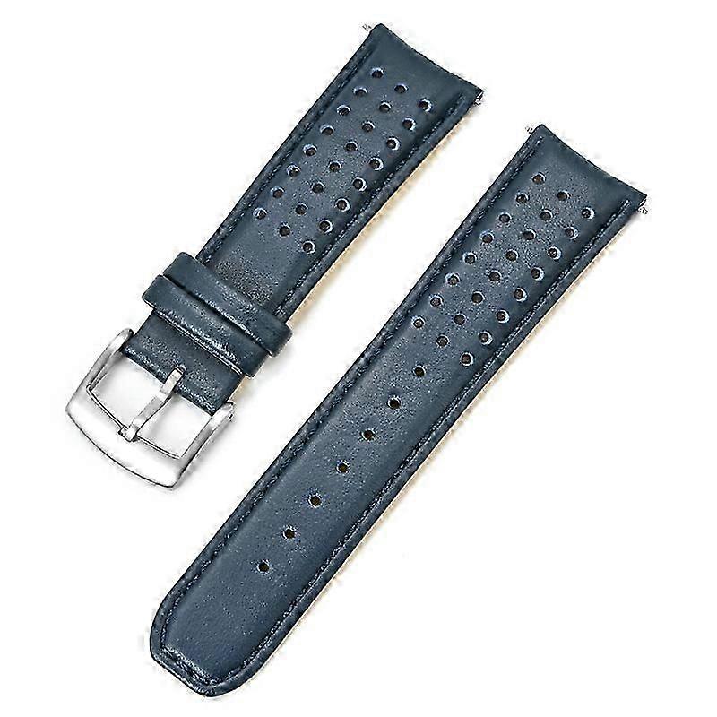 Citizen Blue Angels I II III AT8020/JY8078 Montre avec bracelet en cuir véritable de 23 mm de largeur