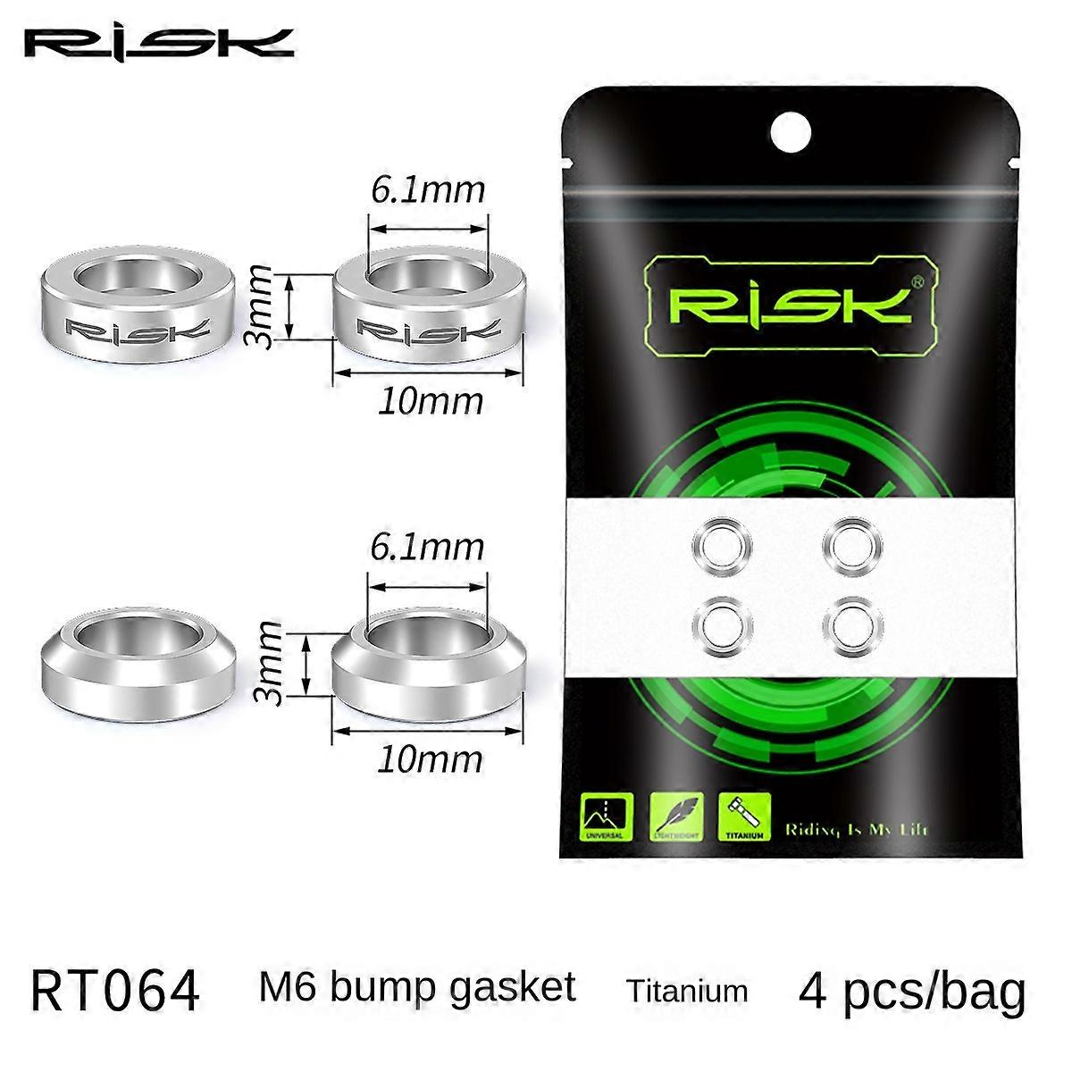 Mountain bike brake caliper, M6 screw washer, suitable for XT/XTR, with stable fixation