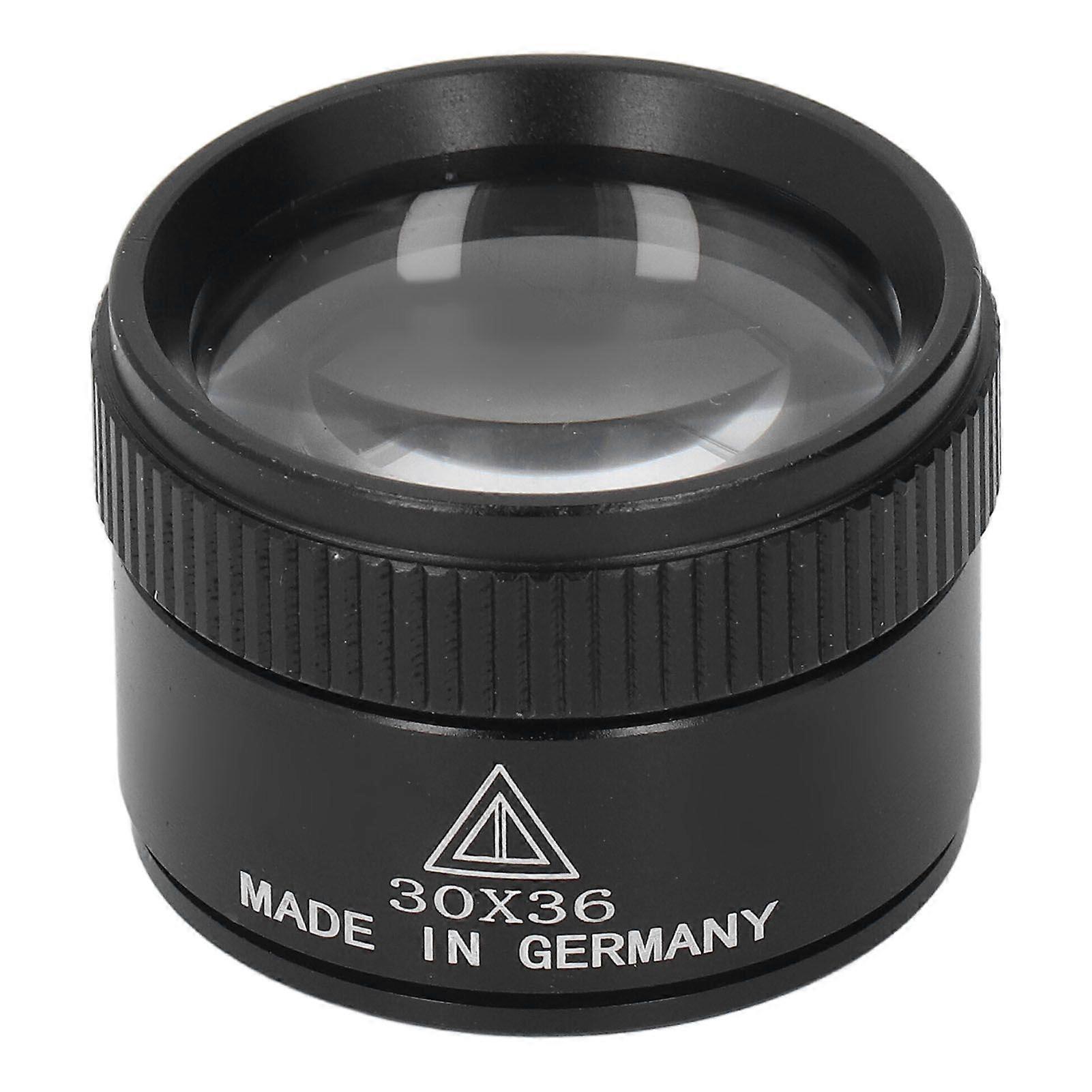Jewelry Magnifier 30X 30x36mm Optical Lens Magnifying Eye Loupe for Inspection DIY