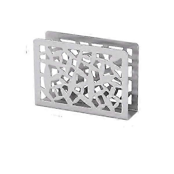 Portatovaglioli di lusso, distributore di tovaglioli verticale, portatovaglioli argento, portatovaglioli premium, elegante organizzatore di tovaglioli