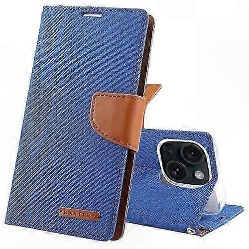Canvas Diary Texture Flip Leather Mobile Phone Case for 15 Devices