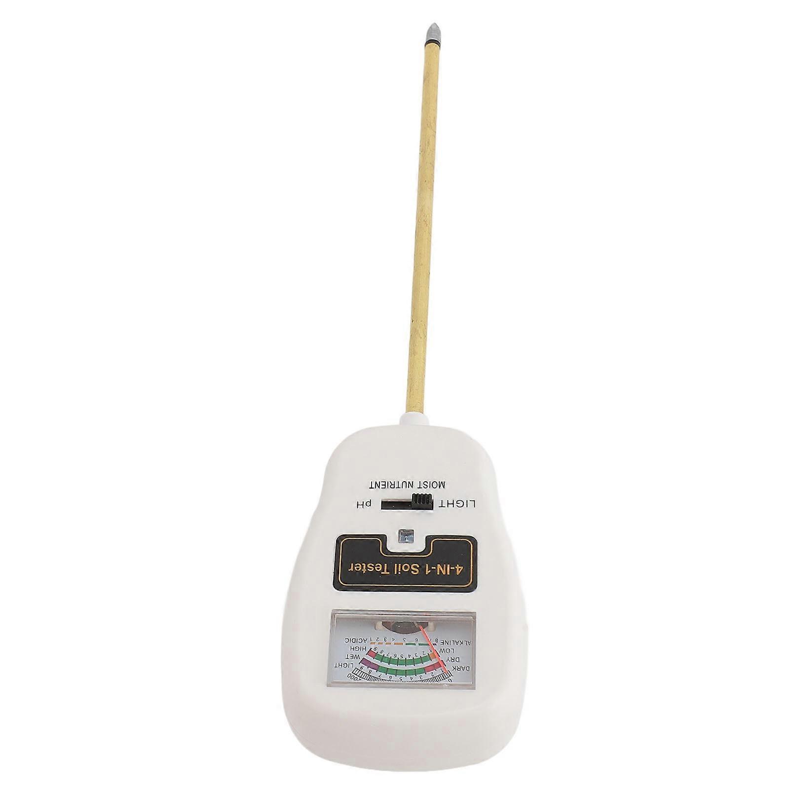 4 in 1 Soil Meter PH Light Humidity Fertility Tester 265x60mm