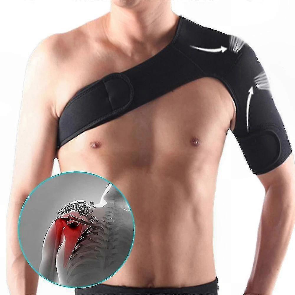 Adjustable Shoulder Support for Pain Relief and Dislocation - Comfortable Arthritis Aid Belt