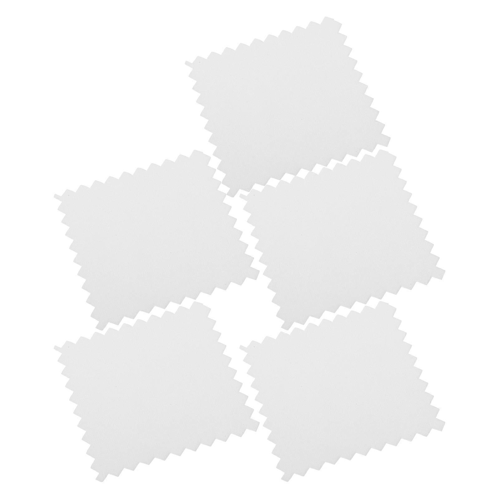 Cleaning Silverware Cloth Practical Silver Polishing Cloth 5Pcs Set