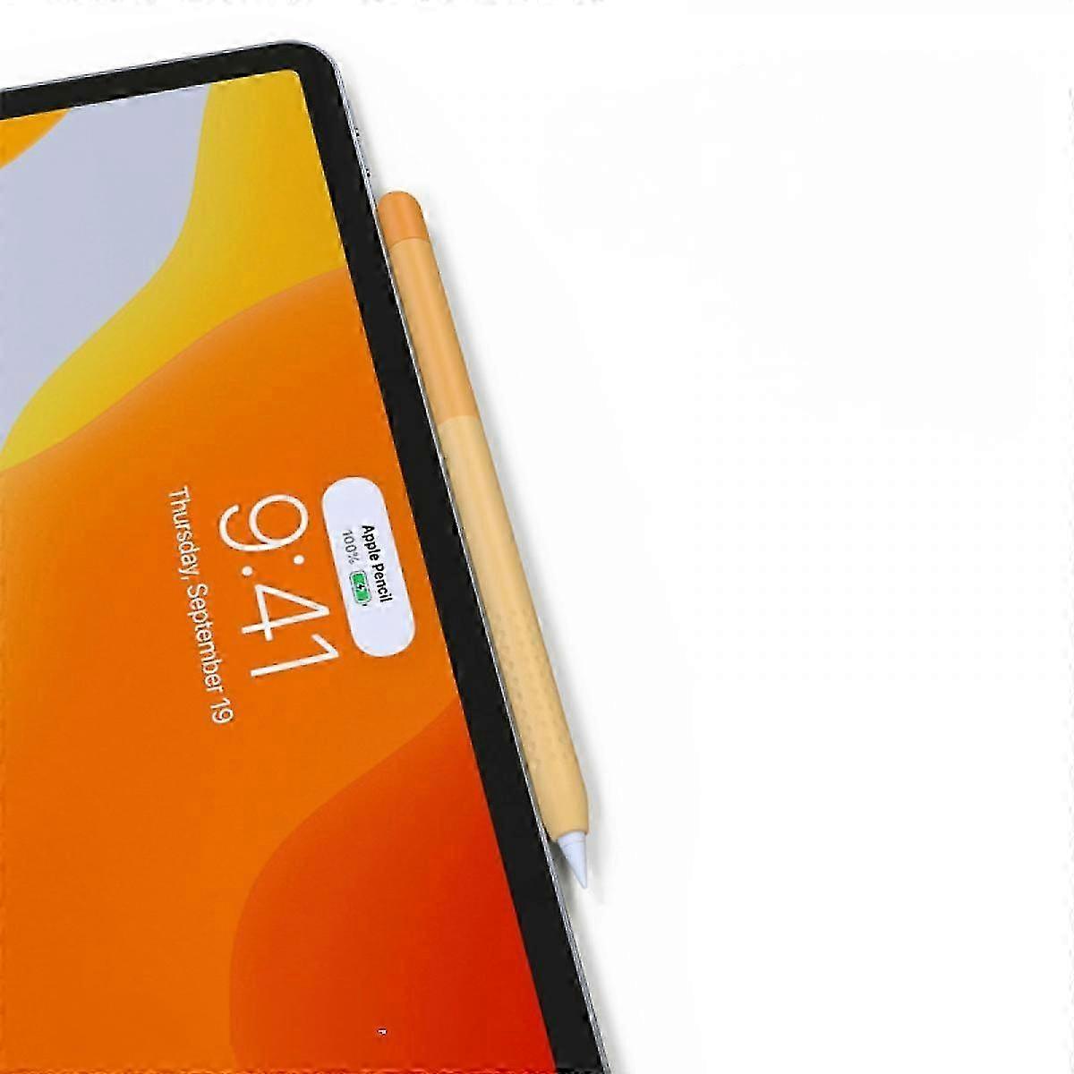 Pencil Case Compatible with Apple Pencil 2nd Generation Case, Gradient Color Silicone Case Sleeve Accessories