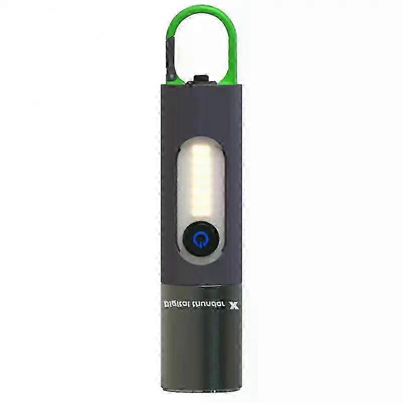 Eco-Friendly Keychain Light with 18650 Battery, Type-C Charging, Ipx4 Waterproof, Push Switch - 1 to 10 Sets