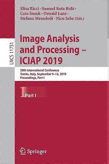 Image Analysis And Processing Iciap 2019 Paperback