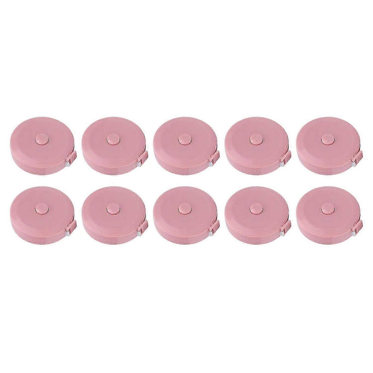 2025 Latest Model 10Pcs Retractable Tape Measure 1.5m Portable Body Measuring