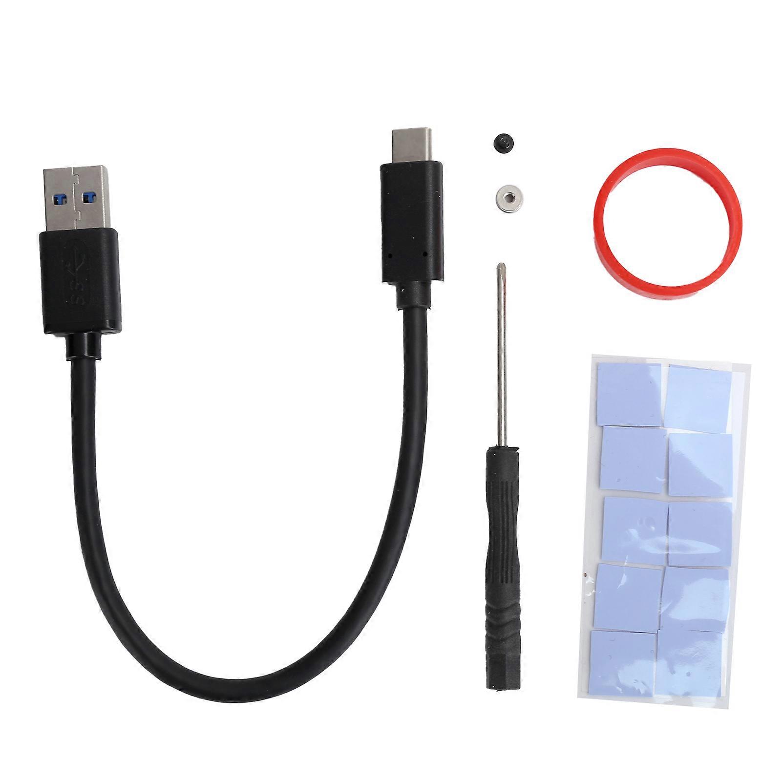 Mobile M.2 NVMe SSD Enclosure i9Plus Type-C 3.1 Aluminum Case