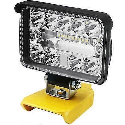 204W LED Work Light 8600 LM Flashlight for Dewalt XR 18V 20V Lithium Battery