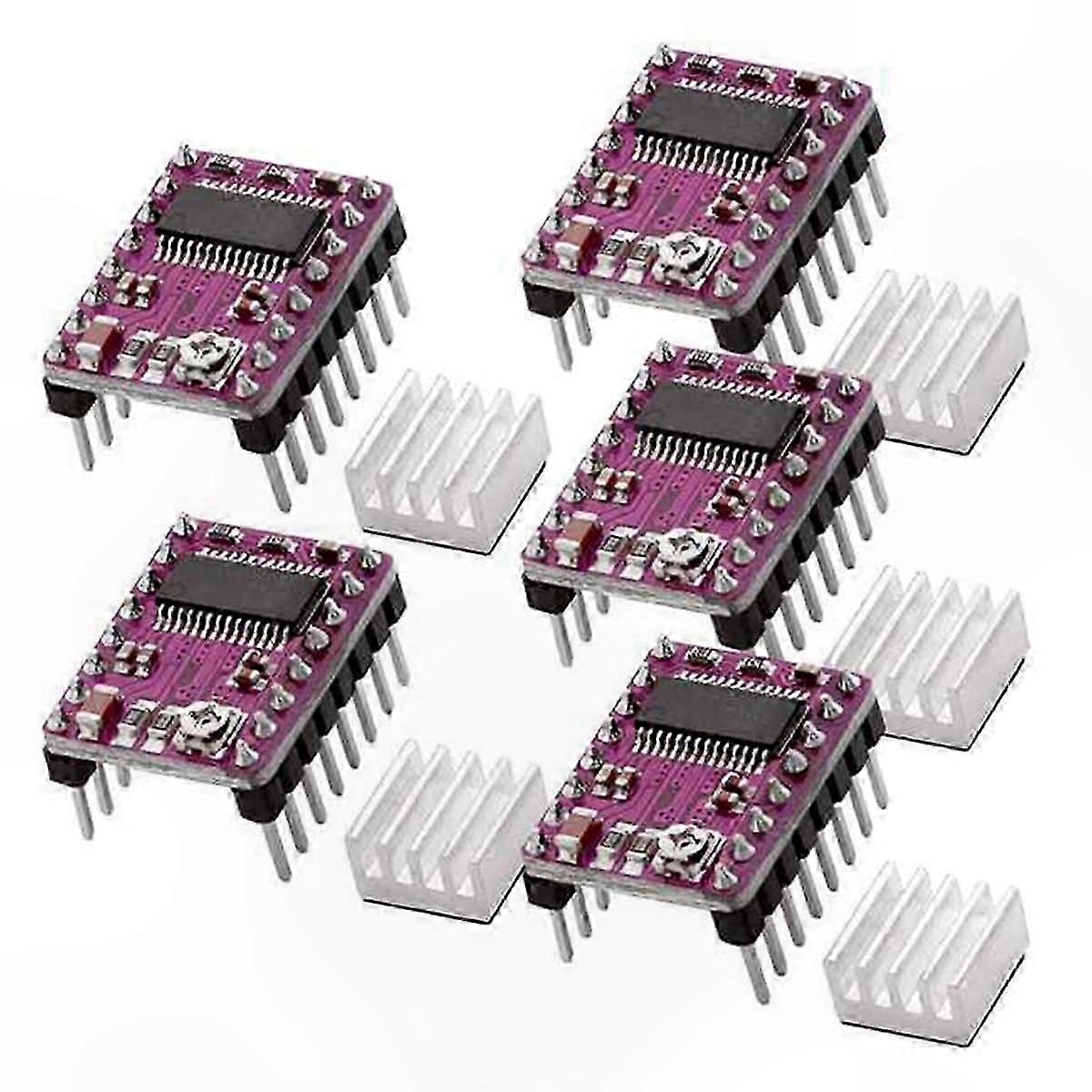 5Pcs DRV8825 Stepper Motor Driver Module for CNC and 3D Printer Projects
