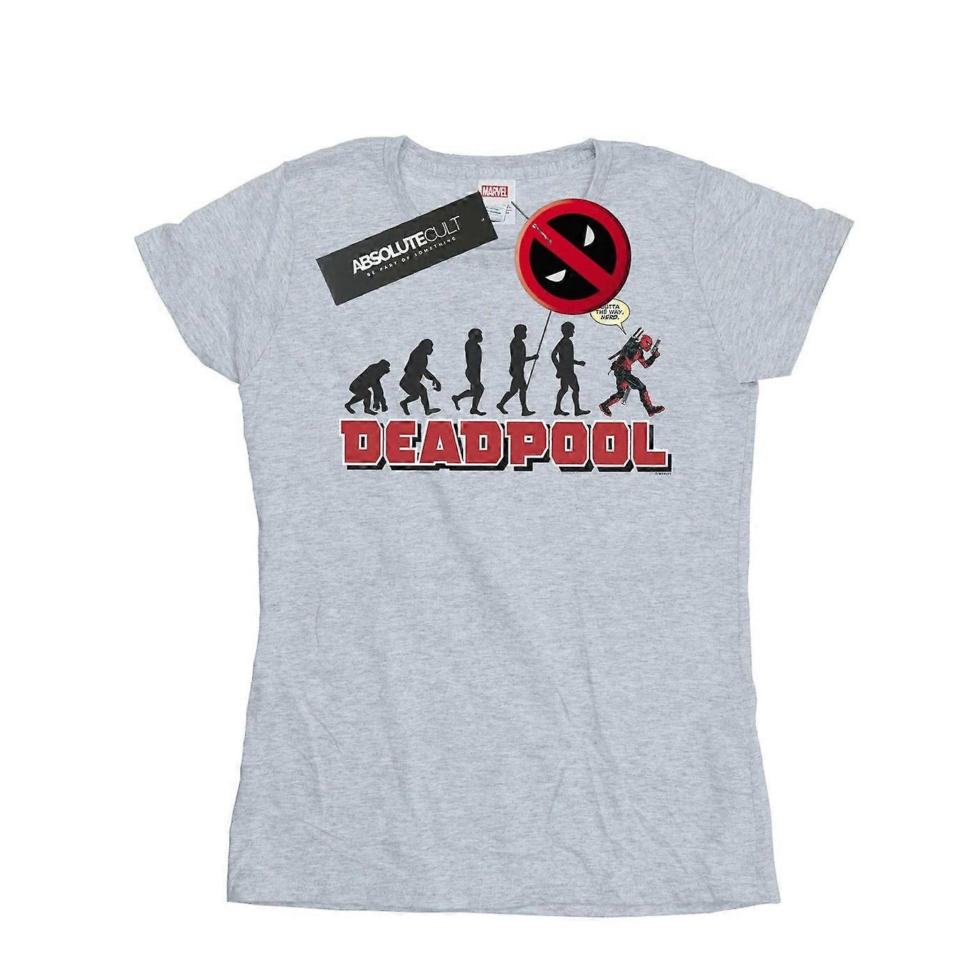 Dámské bavlněné tričko Marvel Deadpool Evolution
