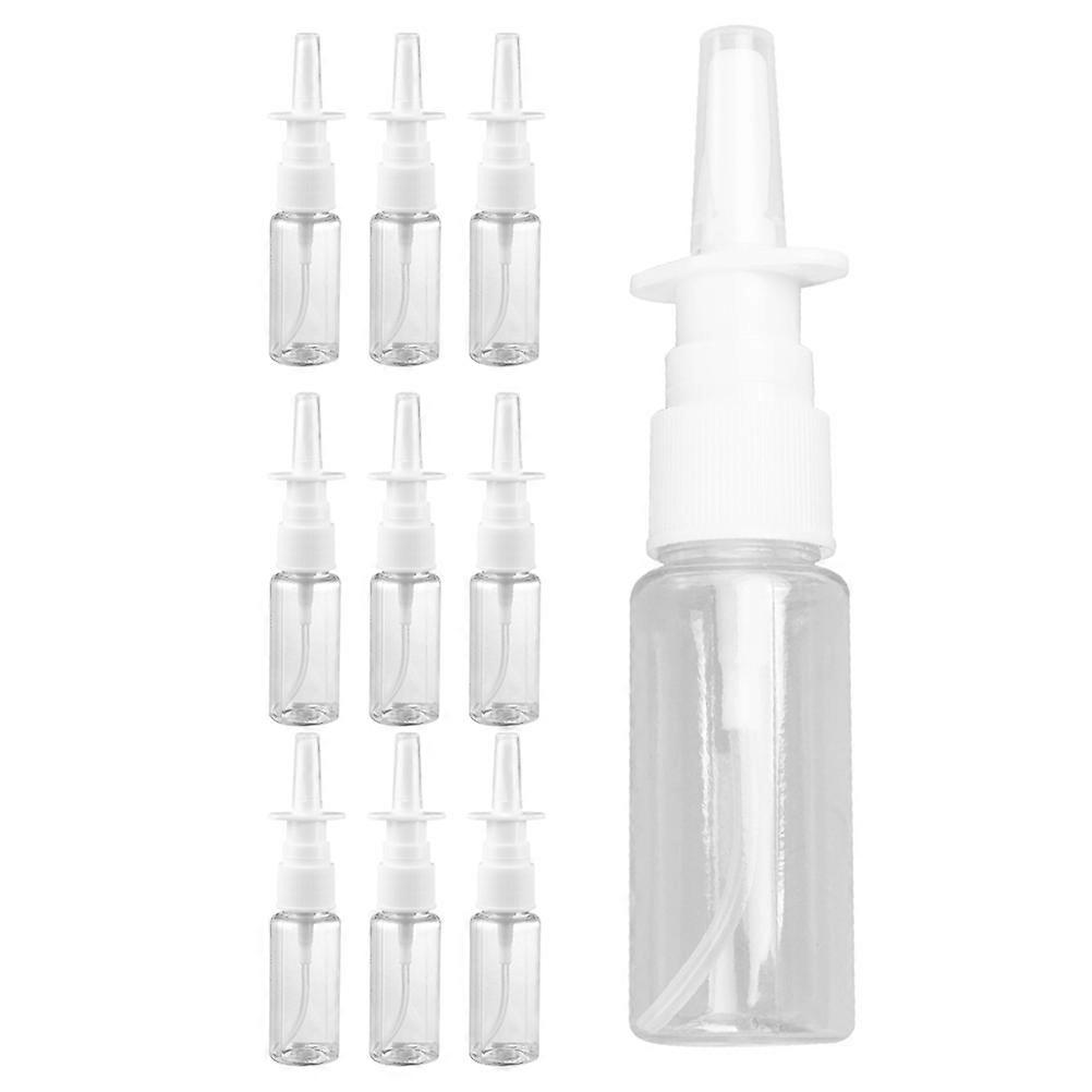 Transparent sprayflaska 10ml direktsprayflaskor för resor 10st set