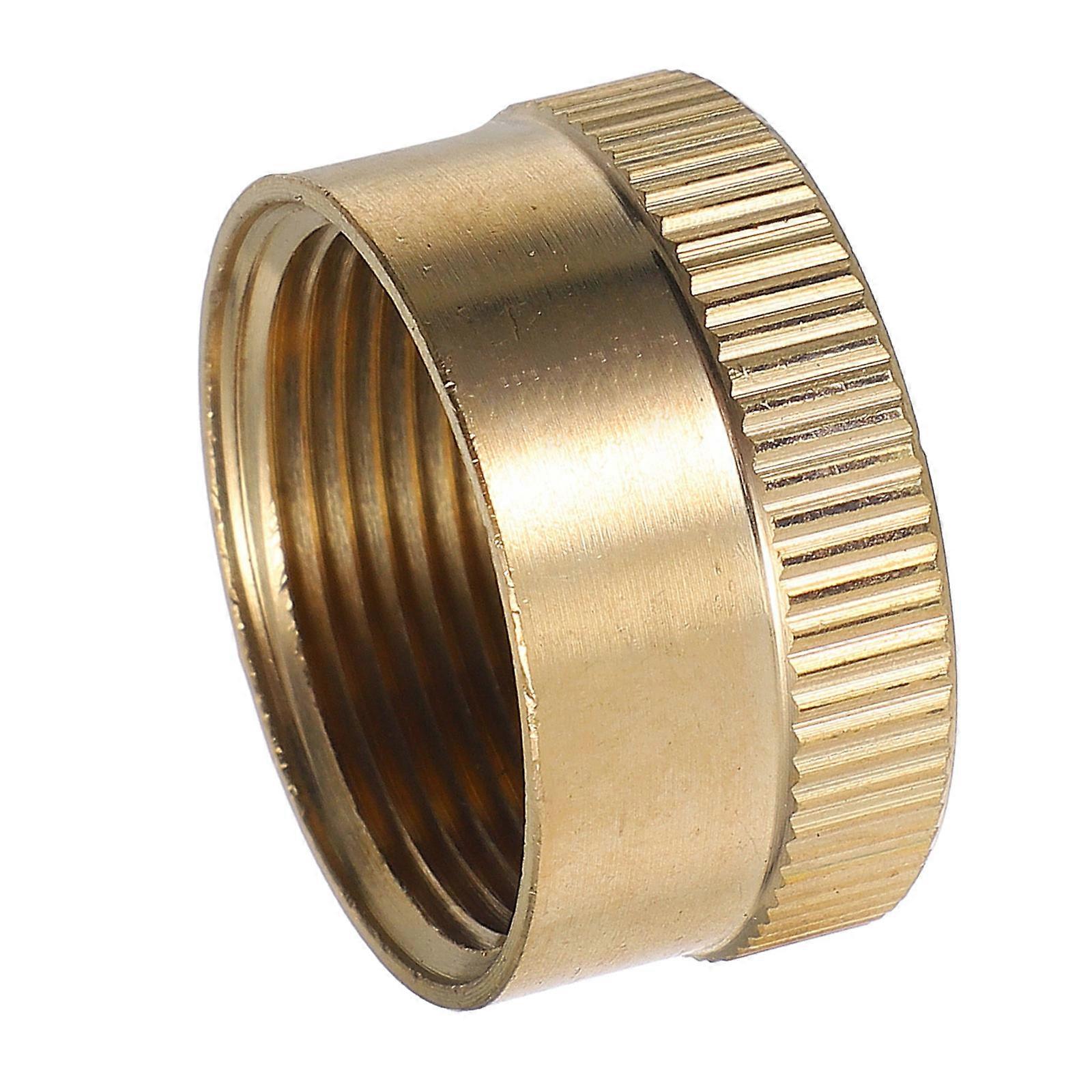 Solid Brass Tank Cap for Sealing 3Pcs Gas Bottle Cap Covers