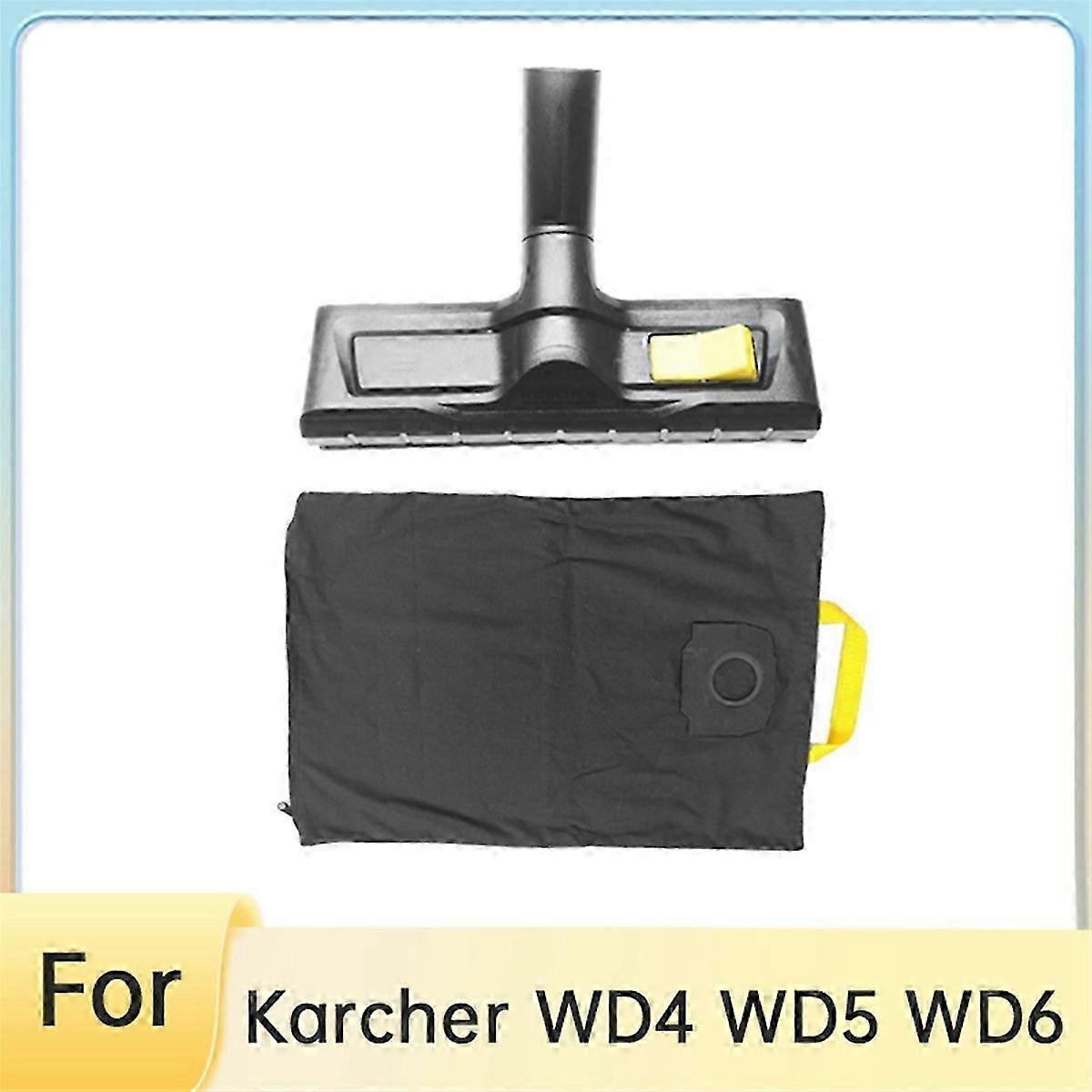 For Wd4 Wd5 Wd6 Replacement Floor Brush Cloth Bag Switchable