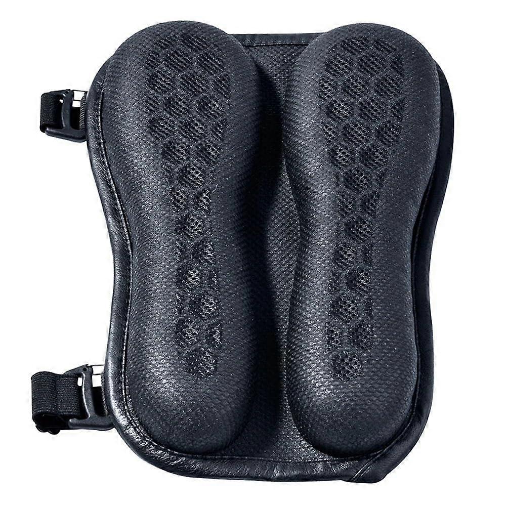 Motorcycle Protecting Cushion 3D Honeycomb Mesh Breathable Gel Seat Cushion Black NonSlip Shock Absorbing