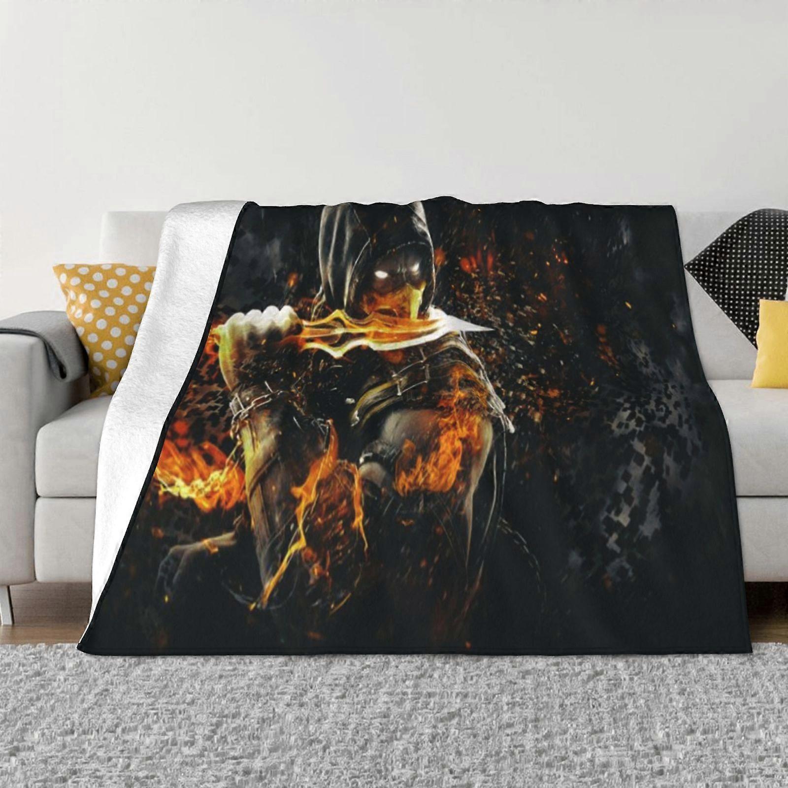 n1087 Call of duty Blanket Super Soft  Throw Blanket ,Warm Lightweight Plush Blankets ju1087