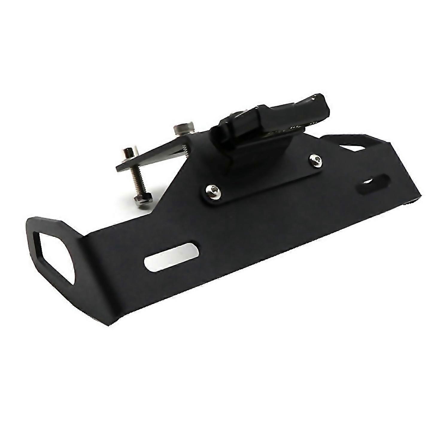 For Motorcycle Modified Rear License Plate Holder With Lamp For
