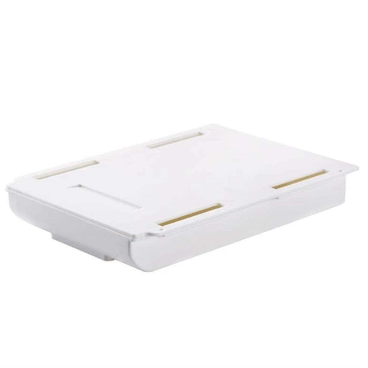 Under Desk Storage DrawersSelf-Adhesive Pencil Box Tray