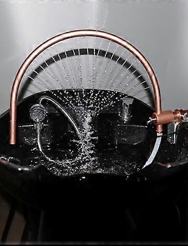 Portable Shampoo Chair with Water Circulation System for Hydrotherapy, Mobile Water Pump for Salon and Home Spa Use
