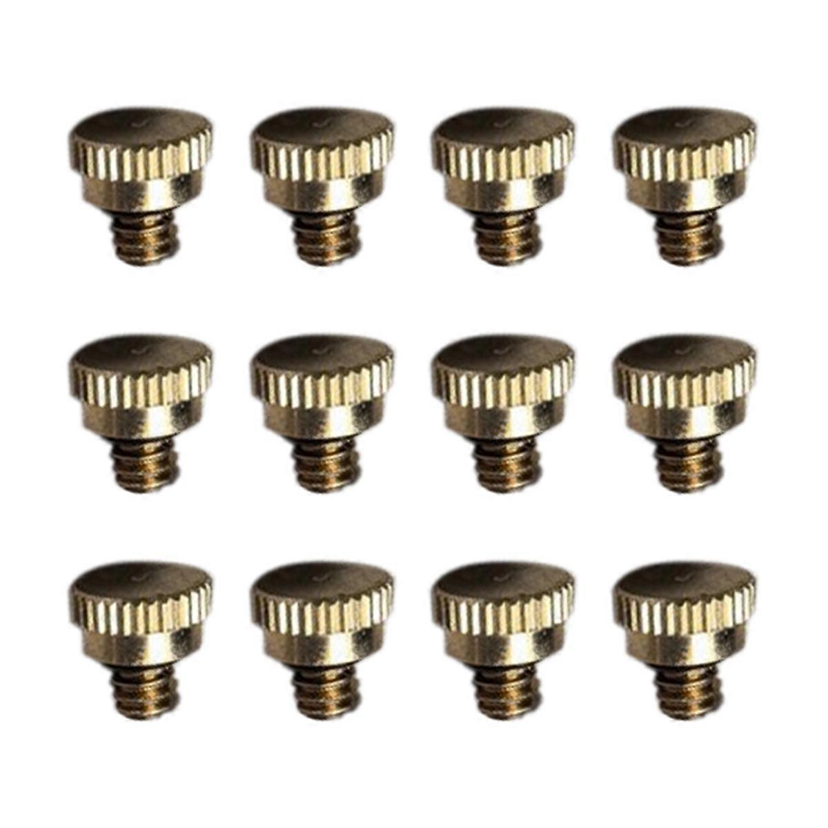 Brass Misting Nozzle Plug ,Thread Misting Nozzle Plug 12Pcs