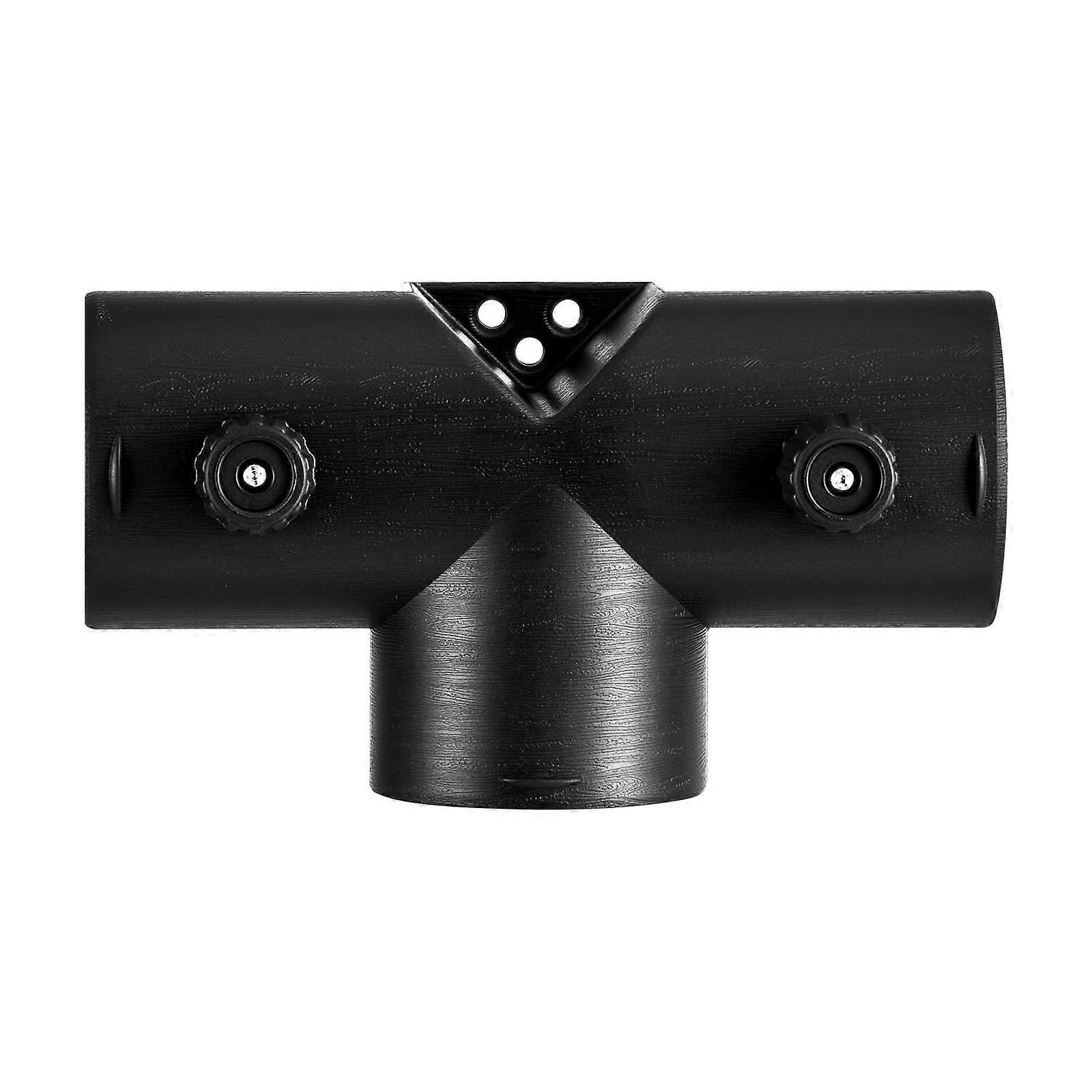 Diesel Heater Connector, 59mm, T-shape 3 Way Air Vent Connectors with 2 90 Rotatable Valves