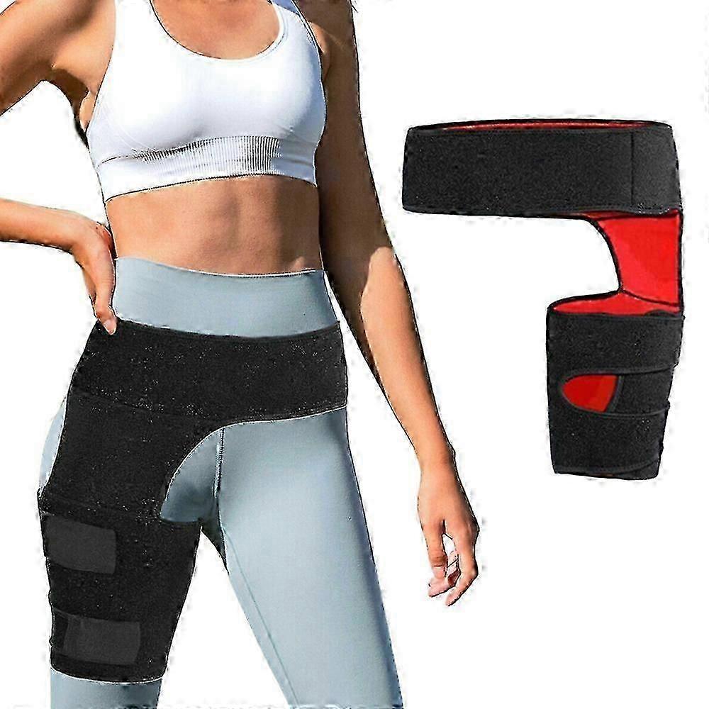 Adjustable Compression Leg Wrap and Thigh Support for Sports Injuries and Recovery in the UK