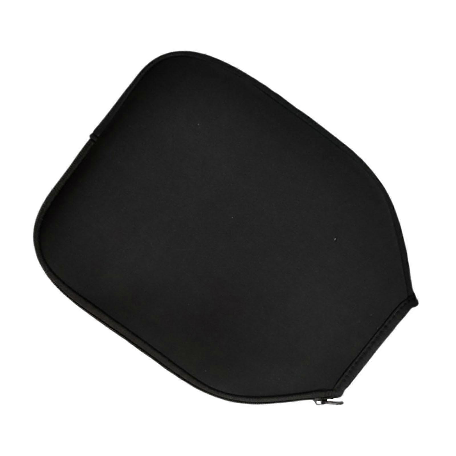Pickleball Paddle Cover Storage Case For Racket Protection Black, Fits Most Paddles, Durable EVA, Zippered