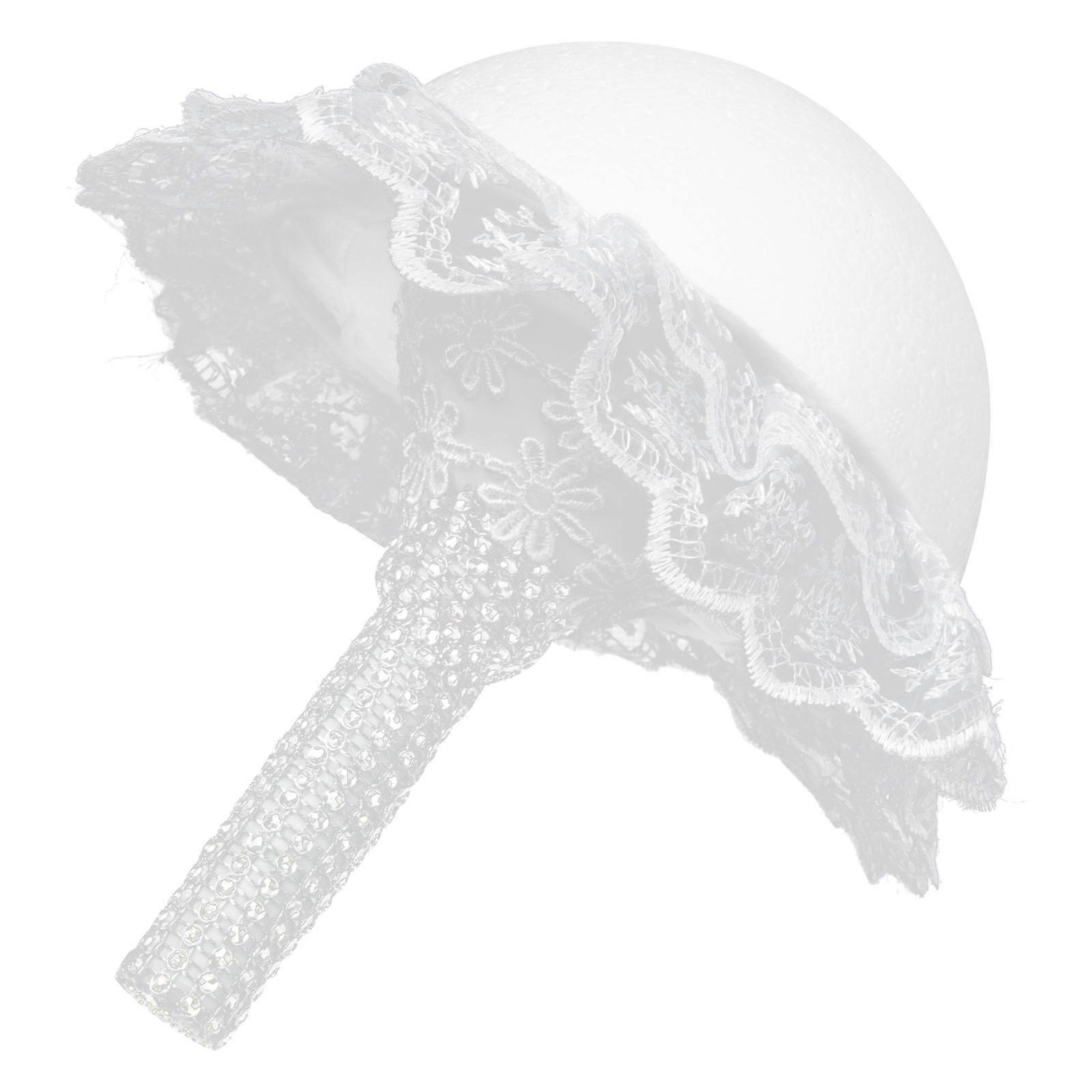 Wedding Floral Holder Bride Bouquet Holder for DIY Use 2Pcs Foam Base