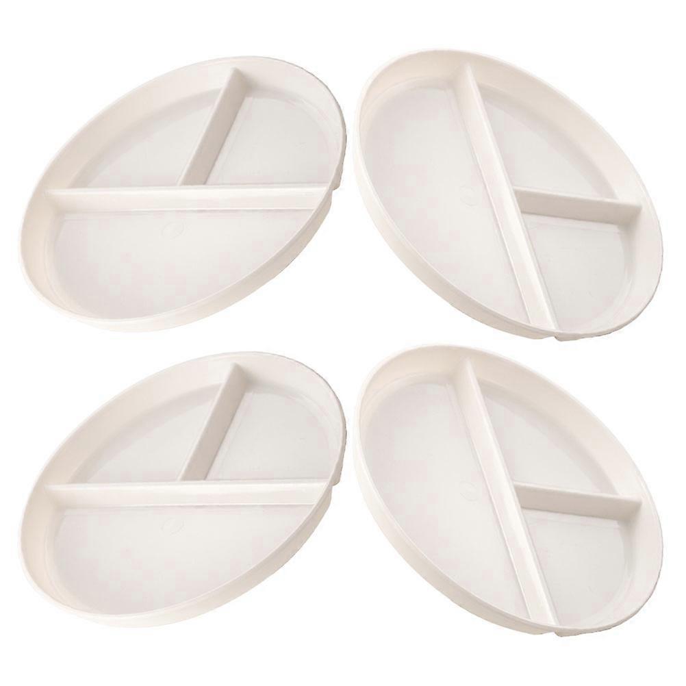 Divided Plate 20Pcs Sectioned Plates for Easy Food Storage