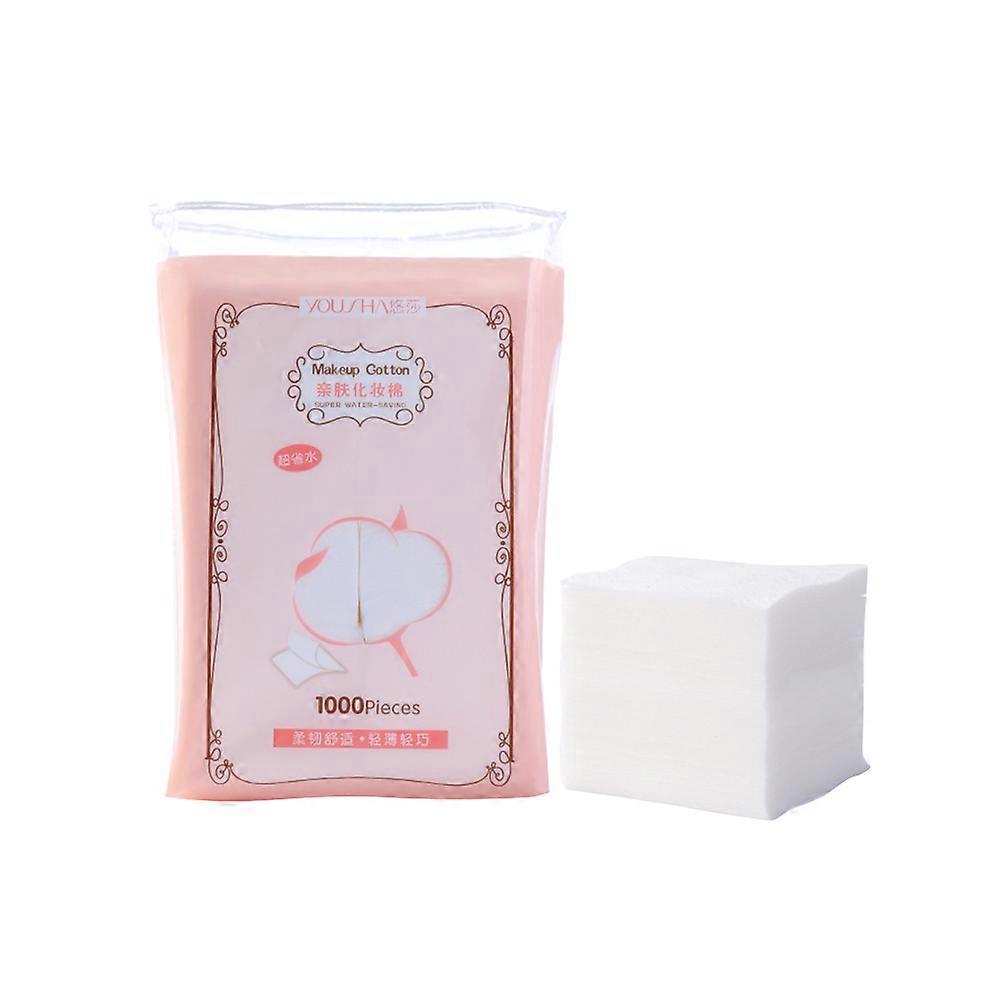 Disposable Cotton Pads Makeup for Cleaning Use 2000Pcs White Three Layers