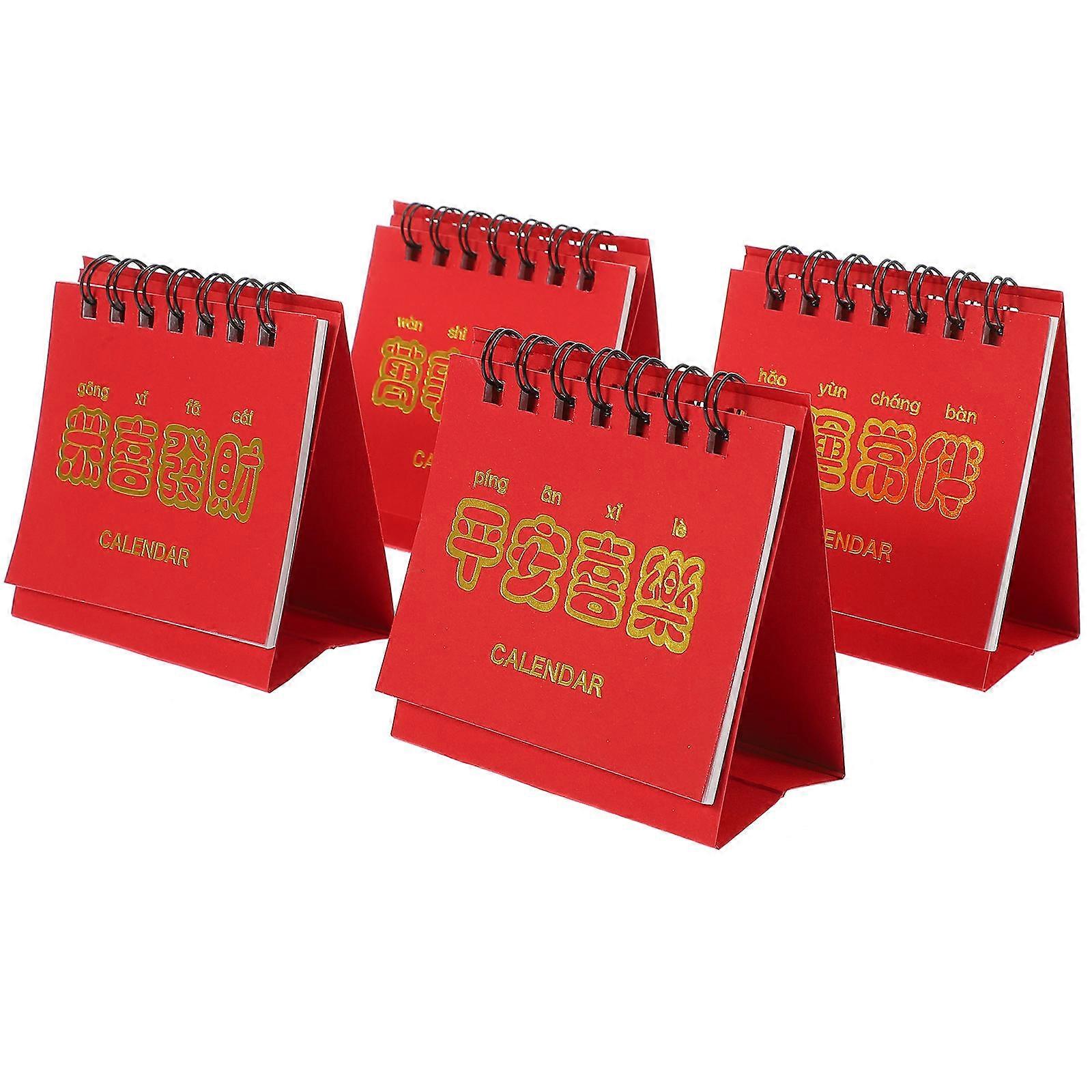Daily Use Office Desk Calendar Paper Decorative 20Pcs