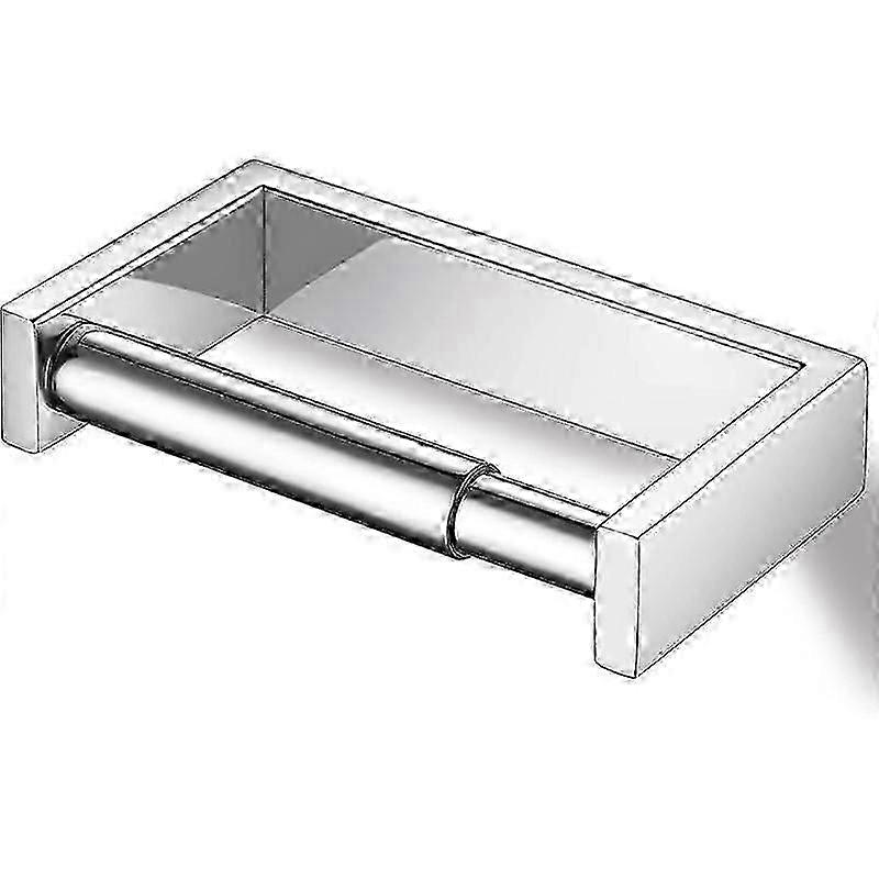 トイレットペーパーホルダーバスルームティッシュペーパーロールホルダースプリング式ステンレス鋼ポリッシュ仕上げ、A23075zz