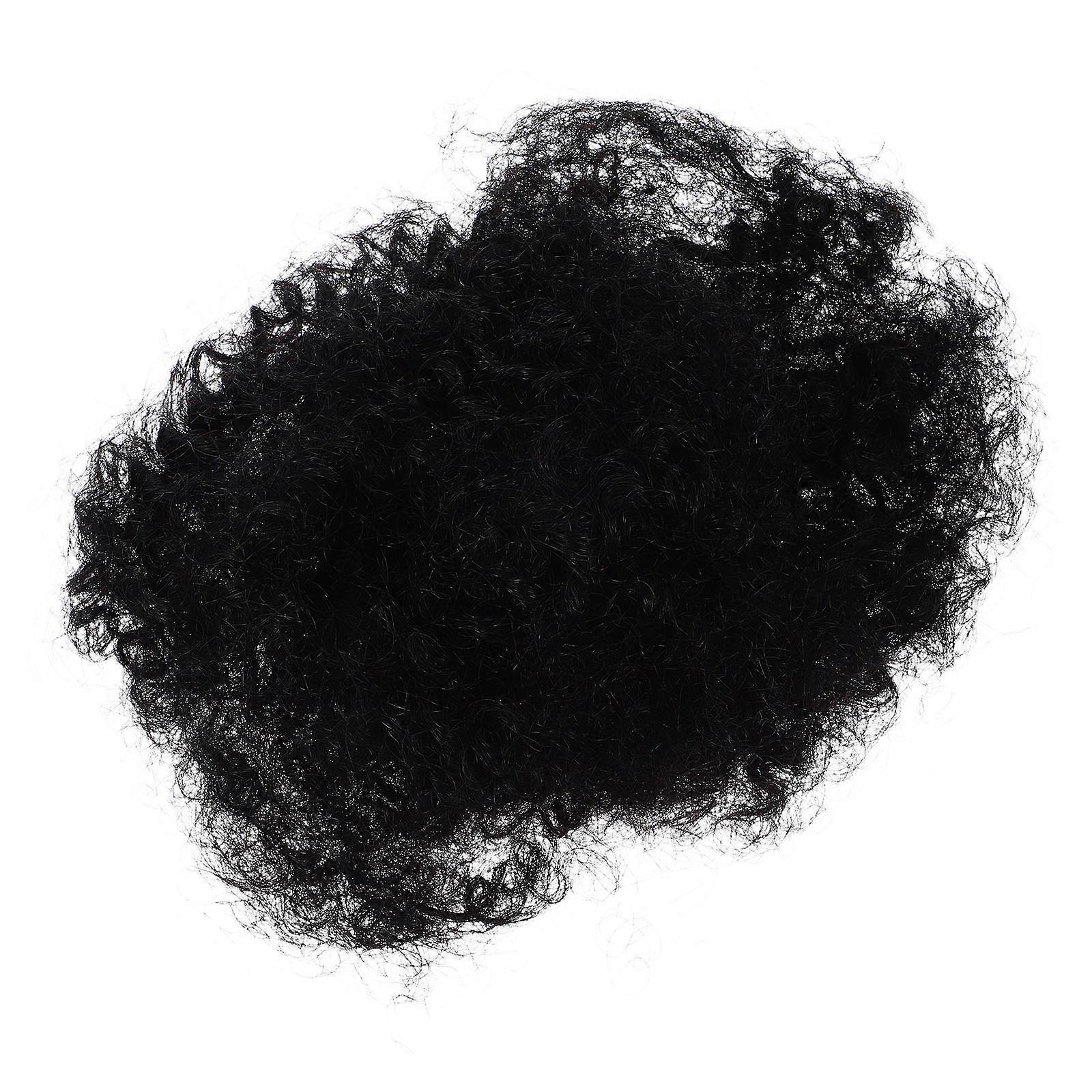 Extensions de cheveux afro noirs naturels pour locks, 4 pièces