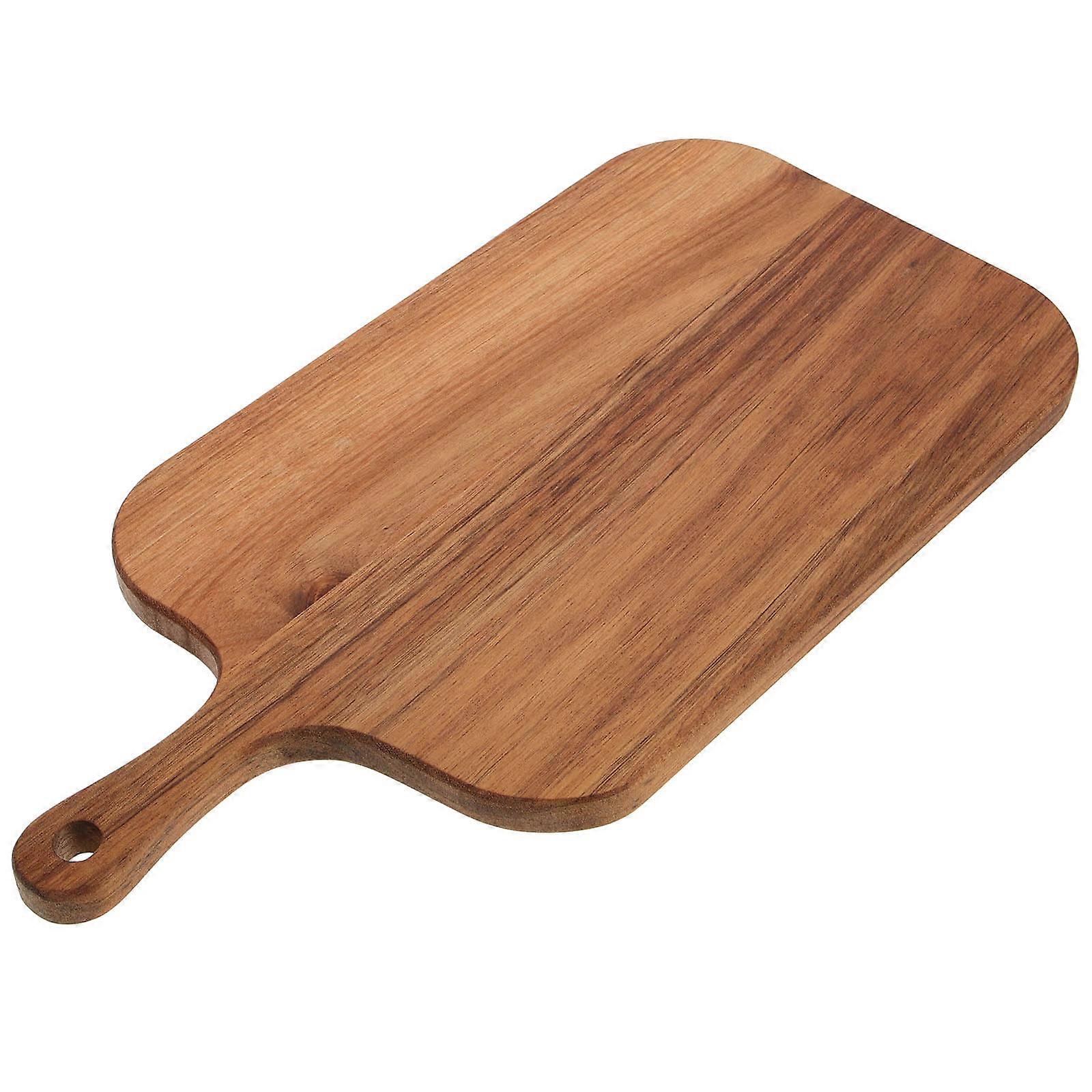 Wood Cutting Boards Small Serving Board for Meal Prep 2Pcs Set