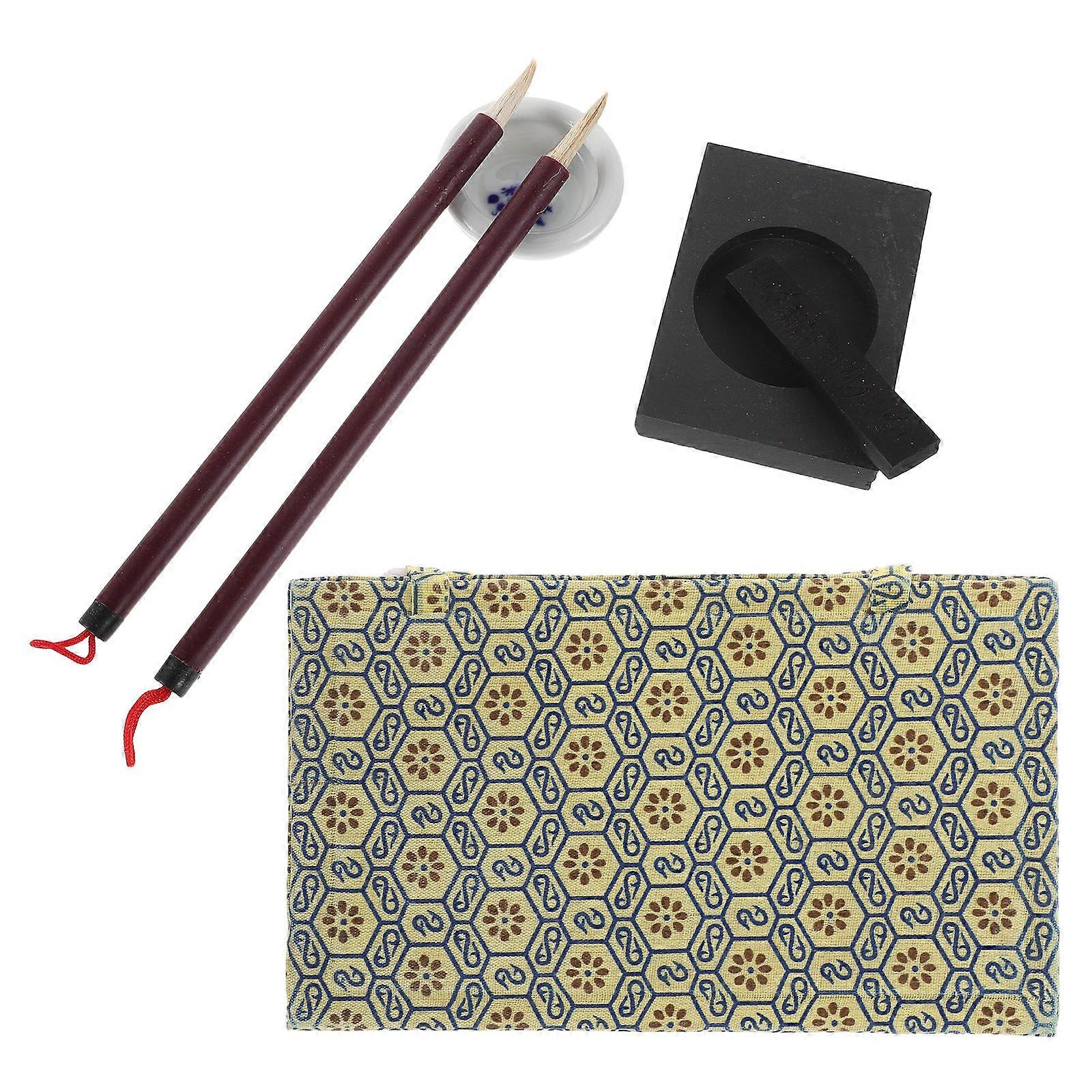 Chinese Calligraphy Set for Kids Complete Beginner Kit with 4Sets