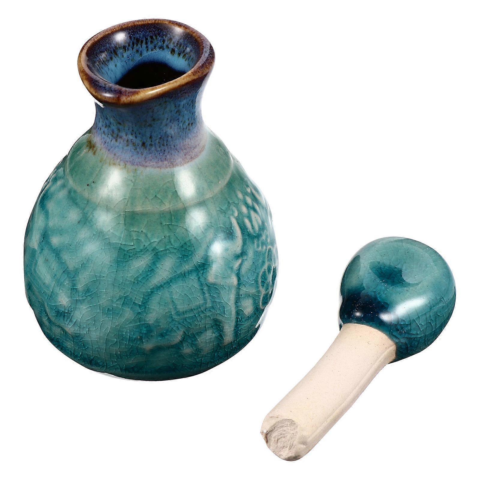 Ceramic Perfume Essential Oil Bottle for Storage Use 1Set Premium