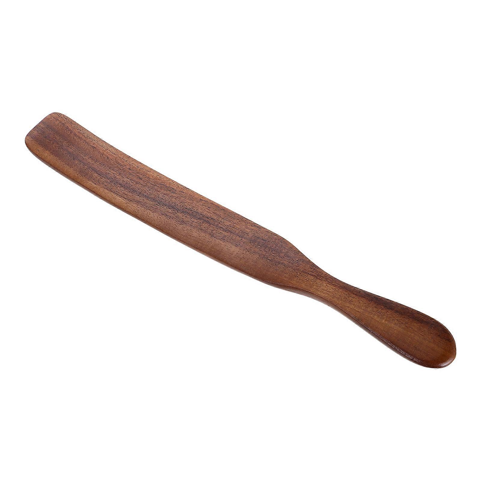 Elegant Wooden Spatula 4Pcs Non-Stick Cooking Utensils For And Professional Chef With 28x3cm Size