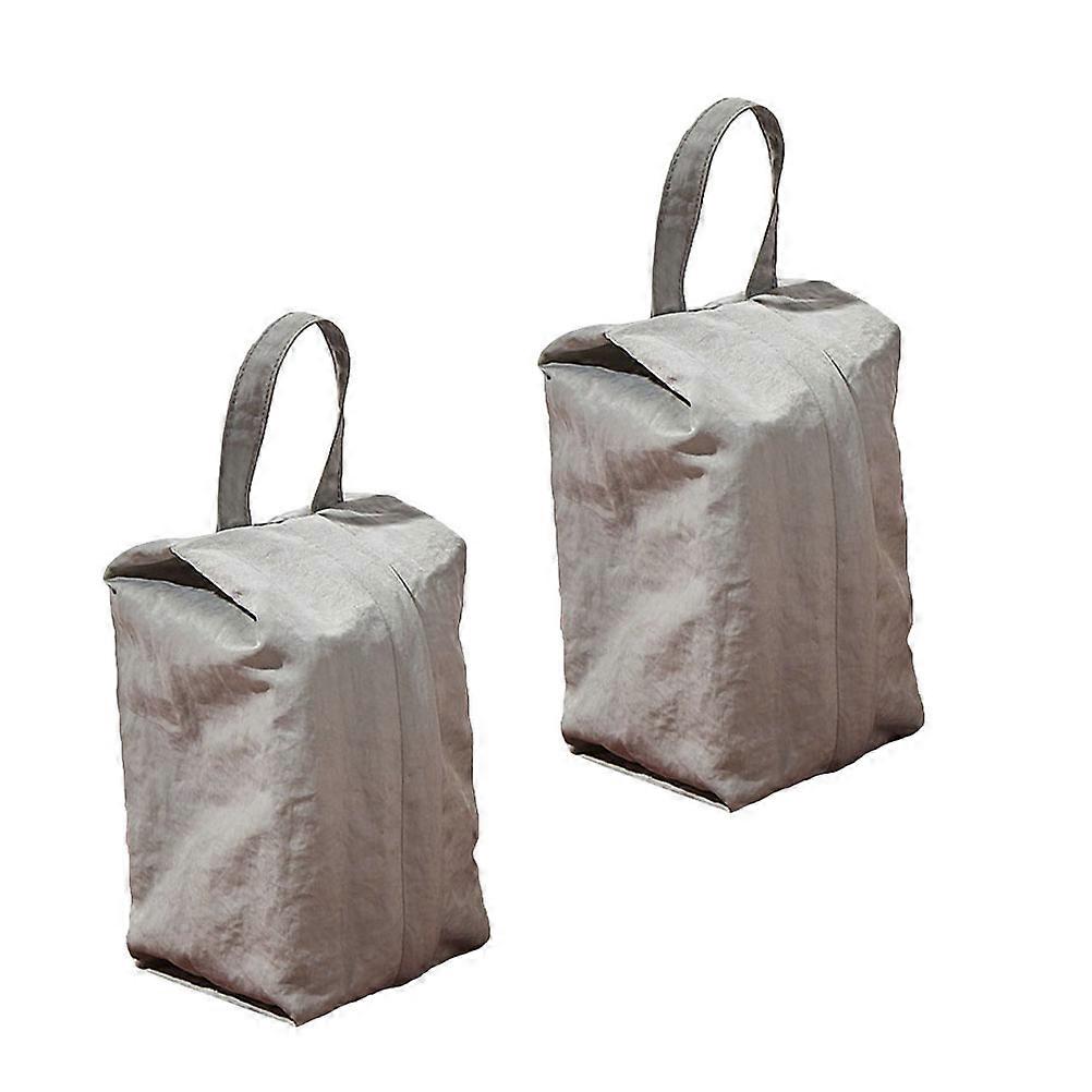 Multi-Function Travel Bag Cosmetic Bag for Storage Use 4Pcs Grey