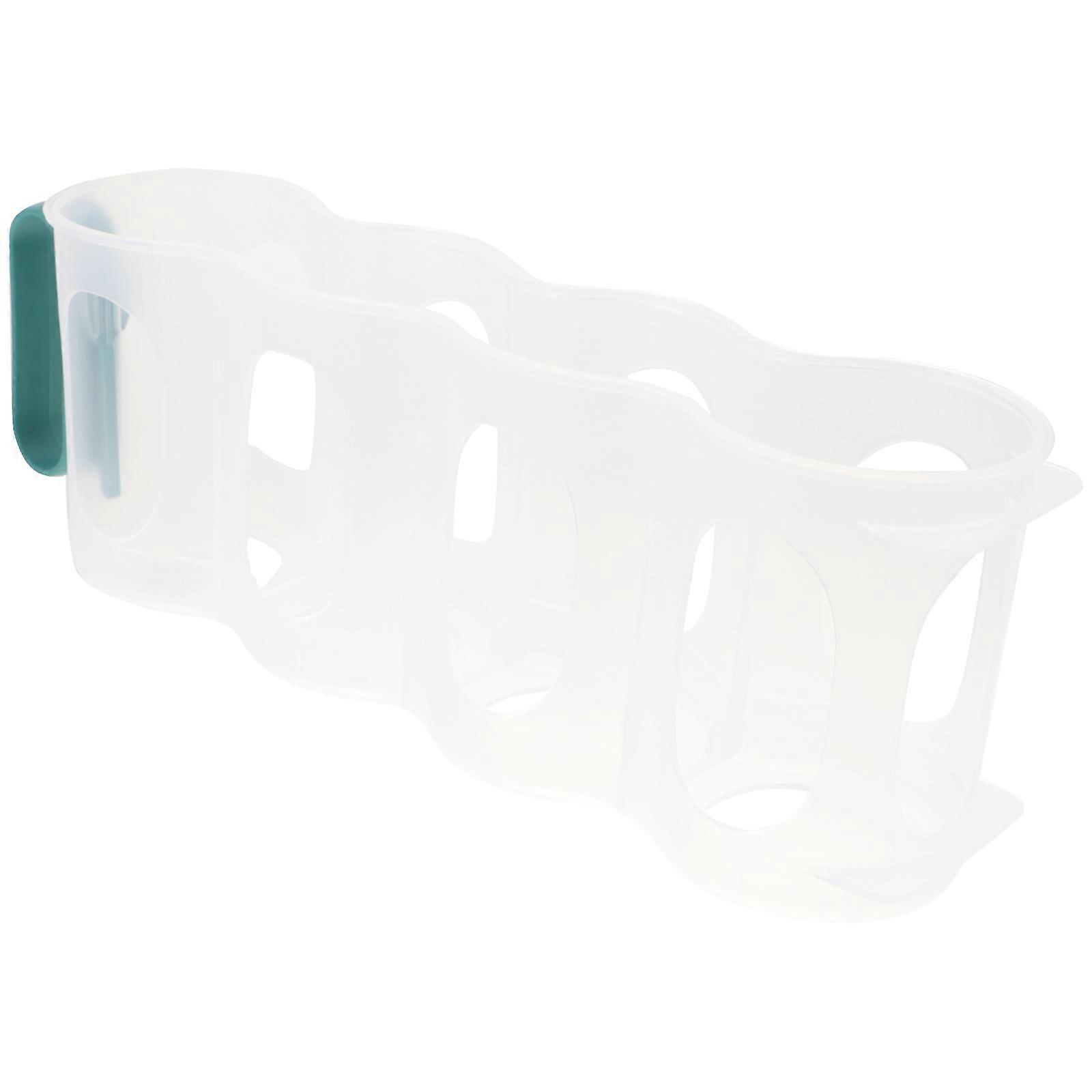 Fridge Can Holder Beverage Organizer Refrigerator Use Rectangular 12×3.9×2.7in PP Material 1Pack