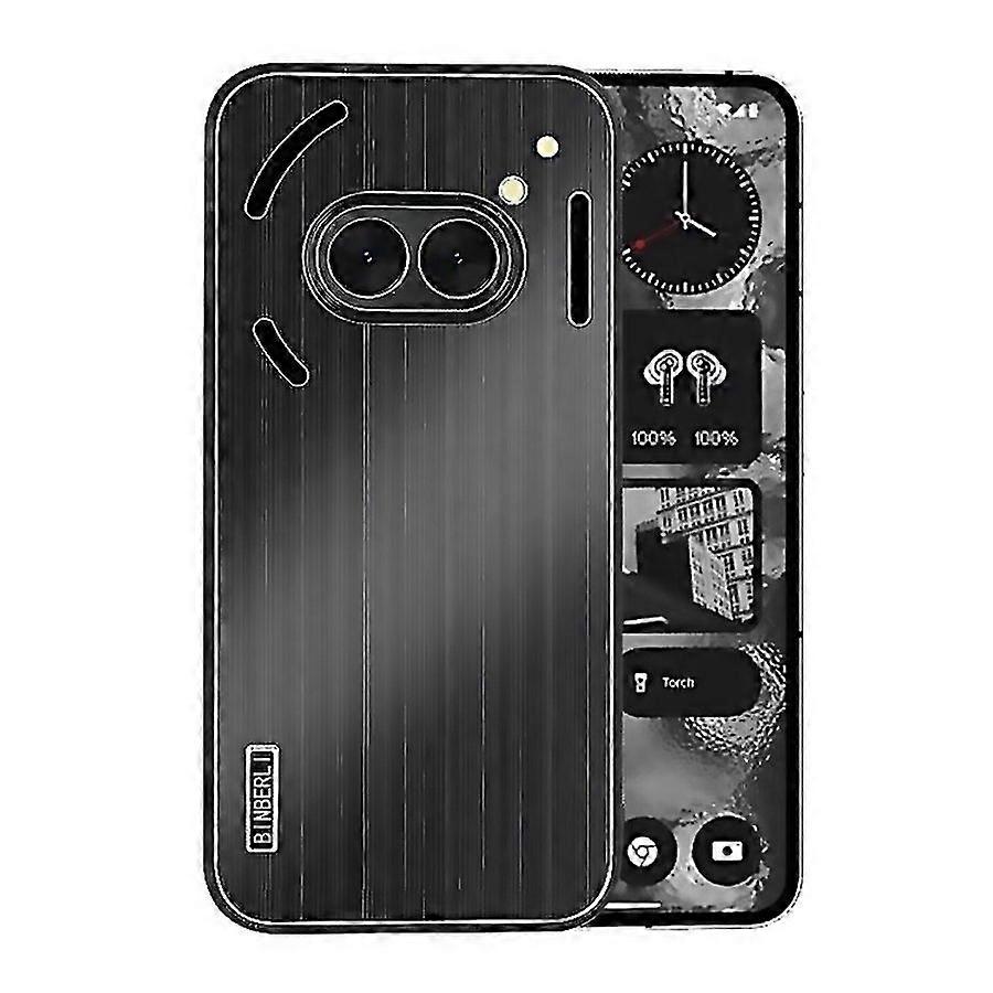 For Pc Hybrid Aluminum Alloy Brushed Shockproof Phone