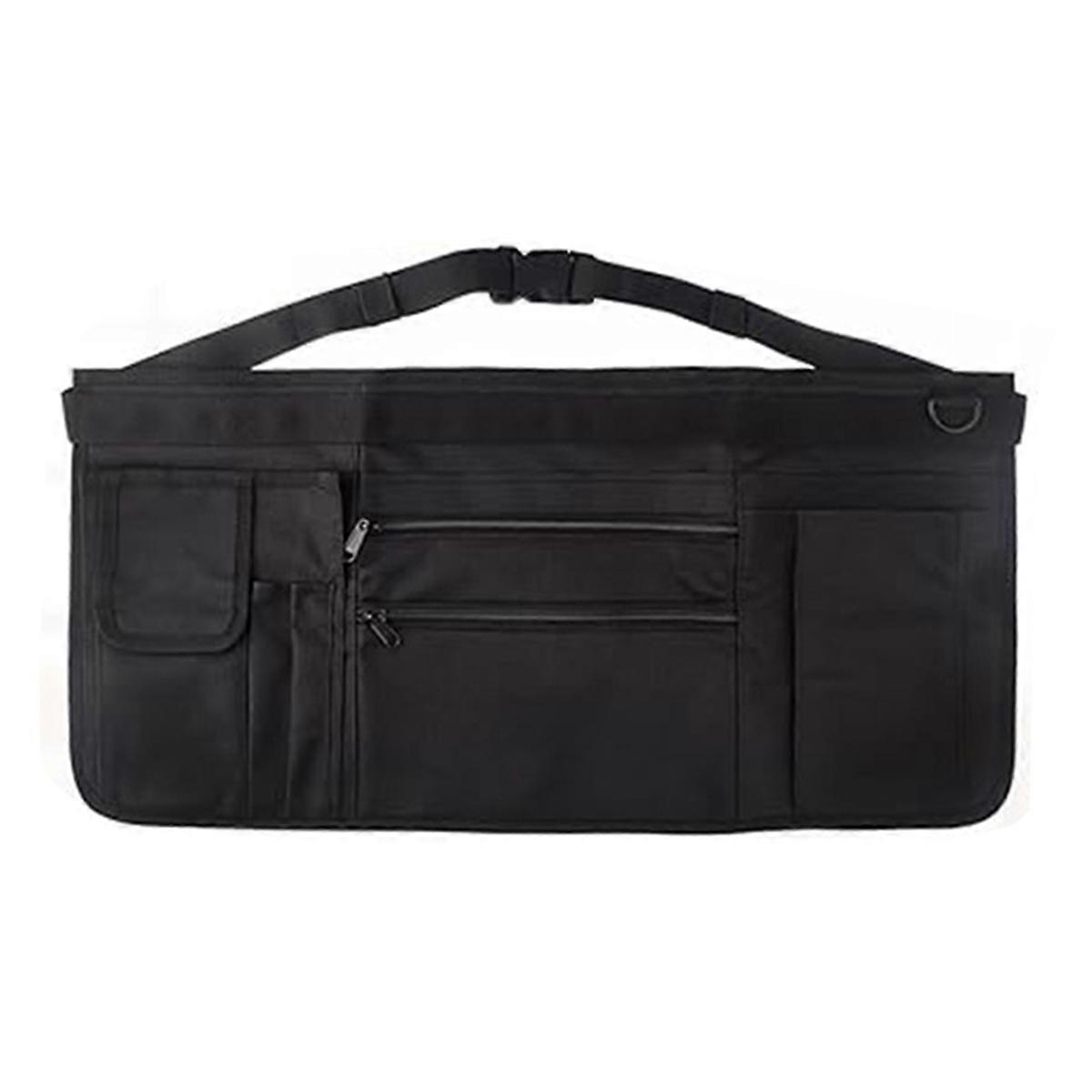 Waitress Server Apron with Multiple Pockets, Half Apron