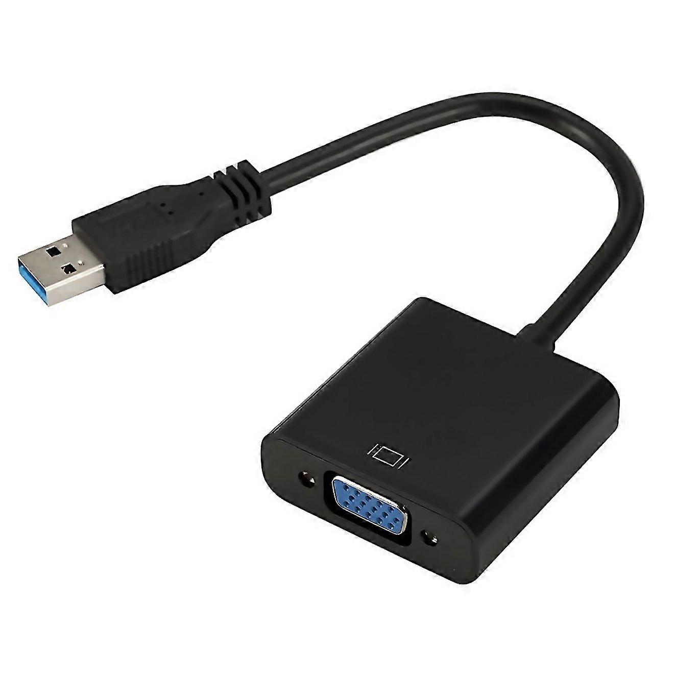 For External Graphics Card Converter Cable Usb30 To Vga Resolution 1080p